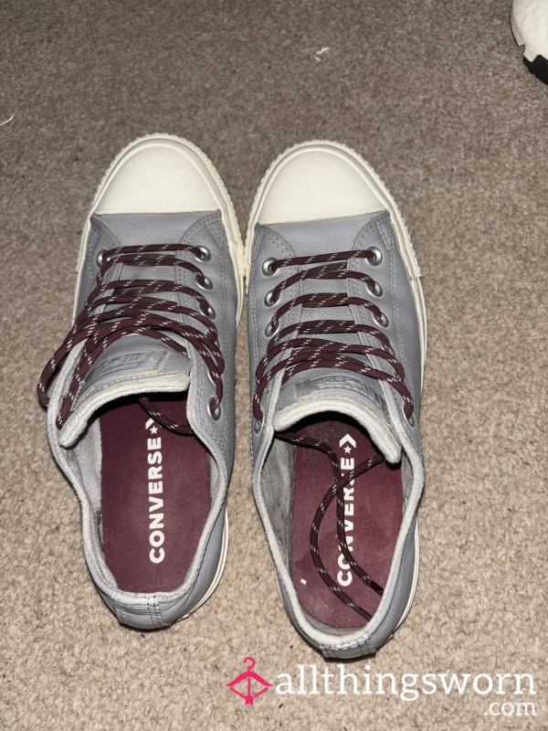 Low Top Worn Converse😈