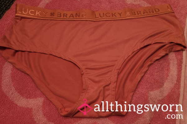 Lucky Brand Orange Briefs That Are Soo Soft And Smelly