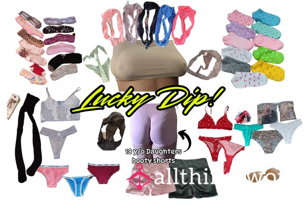 Lucky Dip Clothing - Thongs/panties, Socks, Nylon, Bra, Sets, Shorts, Leggings 💋
