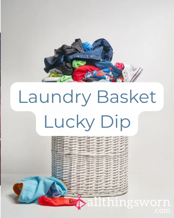 🎁 Lucky Dip From My Laundry Basket – Surprise Worn Item 💋