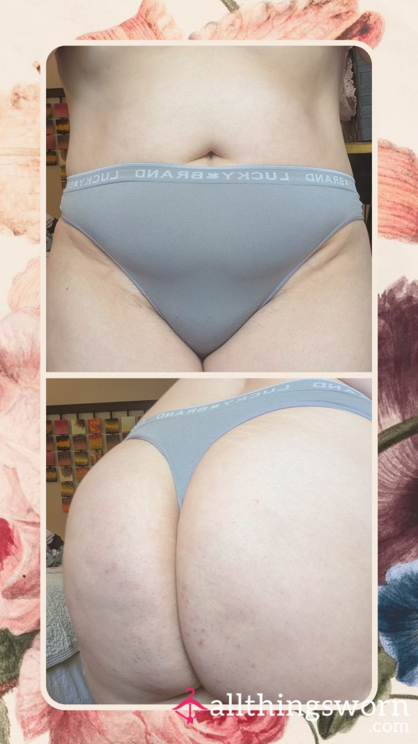 Lucky Brand Spanish Grey Thong