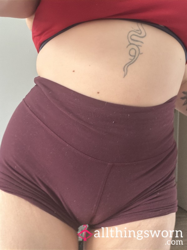 Lululemon Align Shorts Worn Without Panties 💦