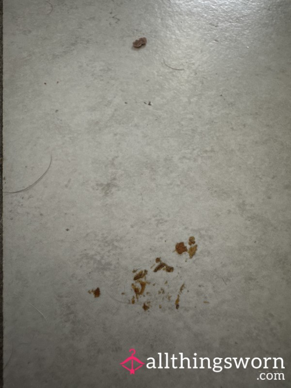 Lunch Time! Eat A Sp**nful My Floor Dirt!
