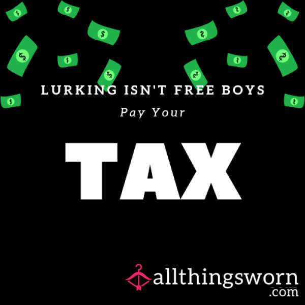 Lurking Isn't FREE Sweetie