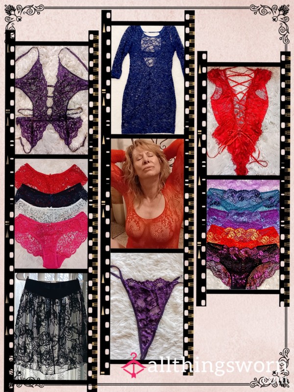 Luscious Lace Lingerie Custom Wear, Photo Set & Video