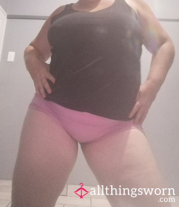 Luscious Wet Panties After Rough Finger Play With My Two Little Friends.