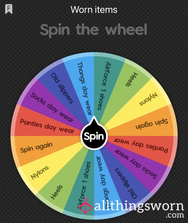 Luvina's Worn Items Spin The Wheel
