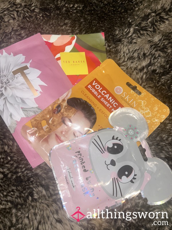 ✨ Luxury Face Sheet Masks