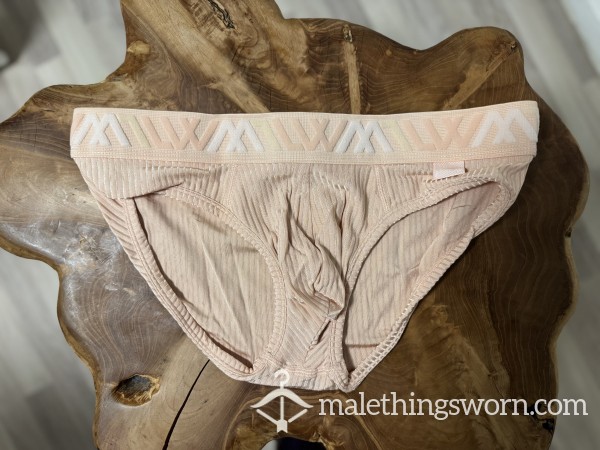 LVW - Levy Van Wilgen Ribbed Peach Brief