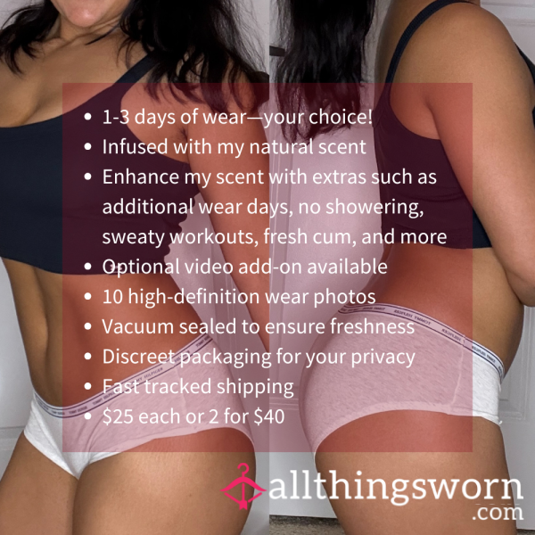 M TOMMY HILFIGER HEATHER GREY WITH WHITE LOGO WAISTBAND COTTON BIKINI PANTY (1899)