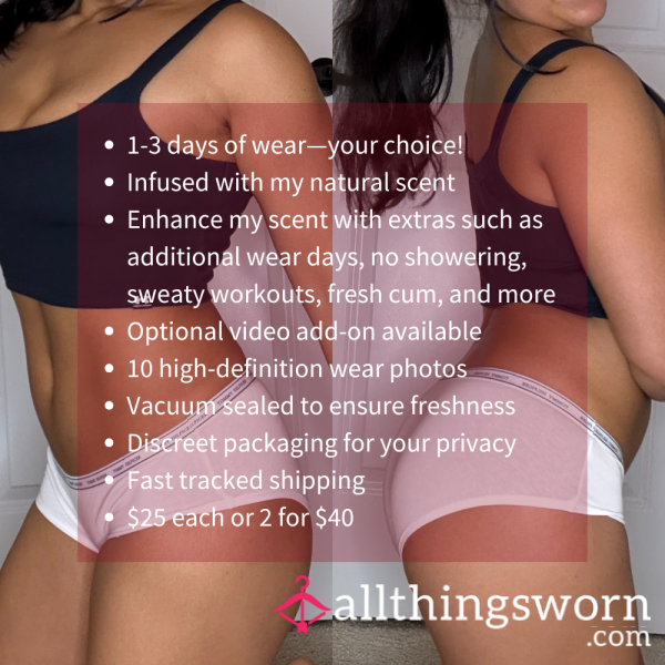 M TOMMY HILFIGER WHITE COTTON WITH WHITE LOGO WAISTBAND COTTON BIKINI PANTY (1900)-1