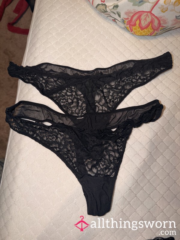 Made To Order Black Panties Choose Your Style