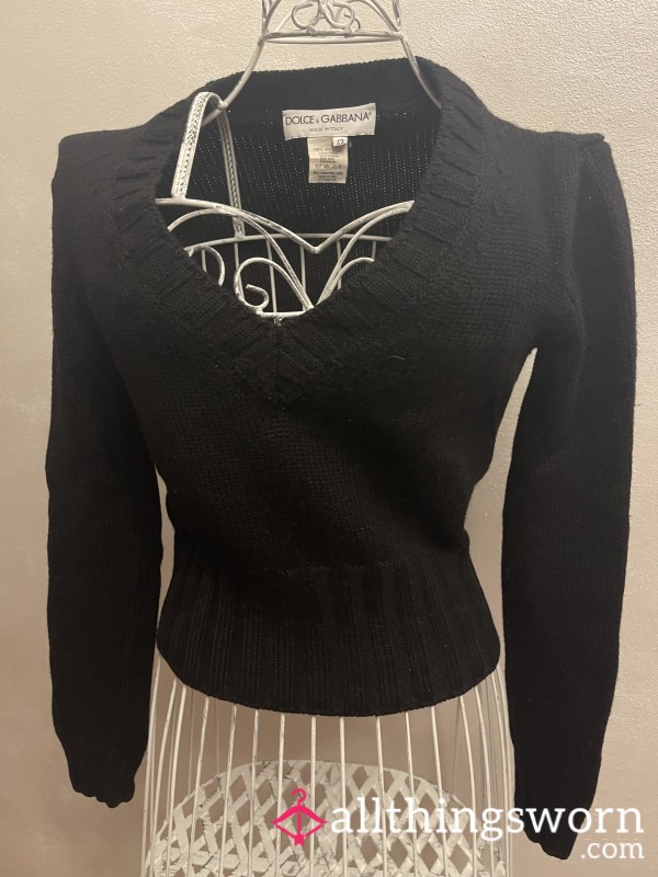 Maglione Dolce & Gabbana Vissuto, Caldo E Personale