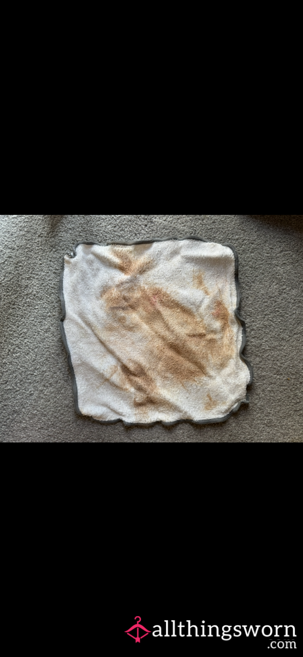 Makeup Stained Face Cloth