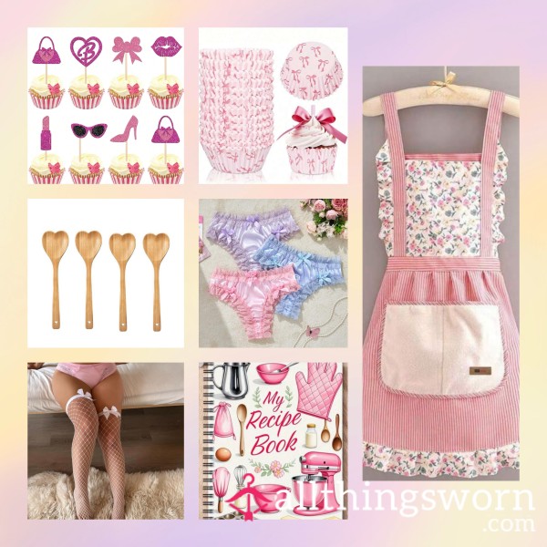 Making Cupcakes For Goddess | Sissy Chef Package 🧁