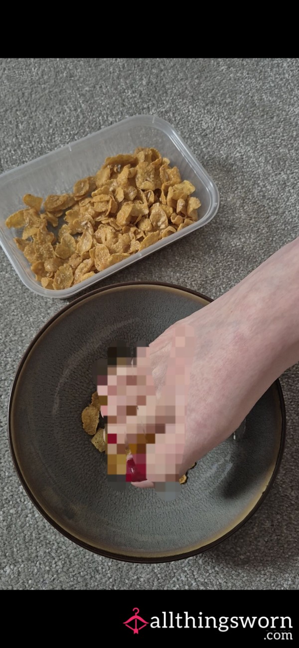 Making Your Breakfast With My Foot 🤤