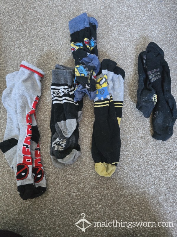 Male Worn Socks