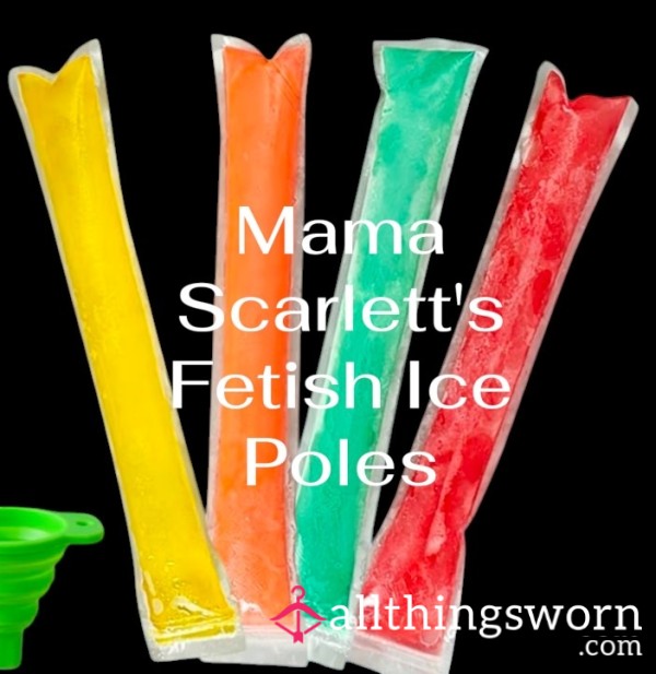 Mama Scarlett's Fetish Ice Poles