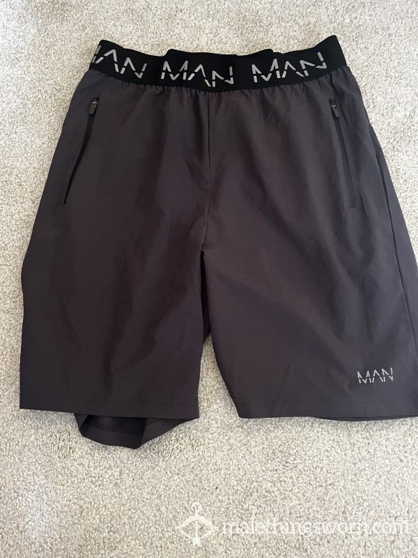 Man Grey Shorts