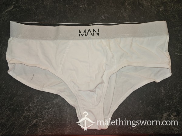 MAN WHITE BREIFS