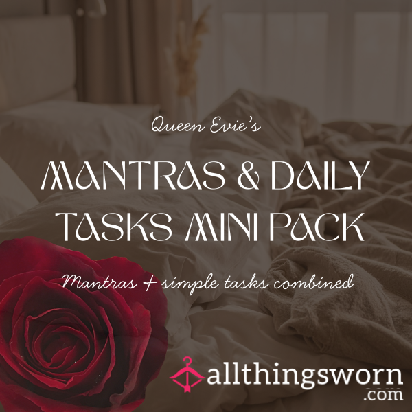 Mantras & Daily Tasks Mini Pack