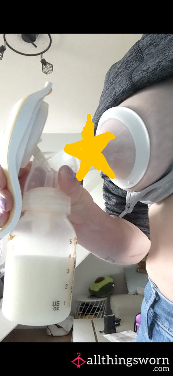 Manual Pumping Of Breastmilk Over 2mins Long