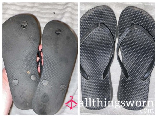 Many Years Old Flip Flops