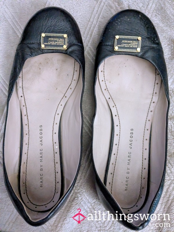Marc By Marc Jacobs Leather Flats