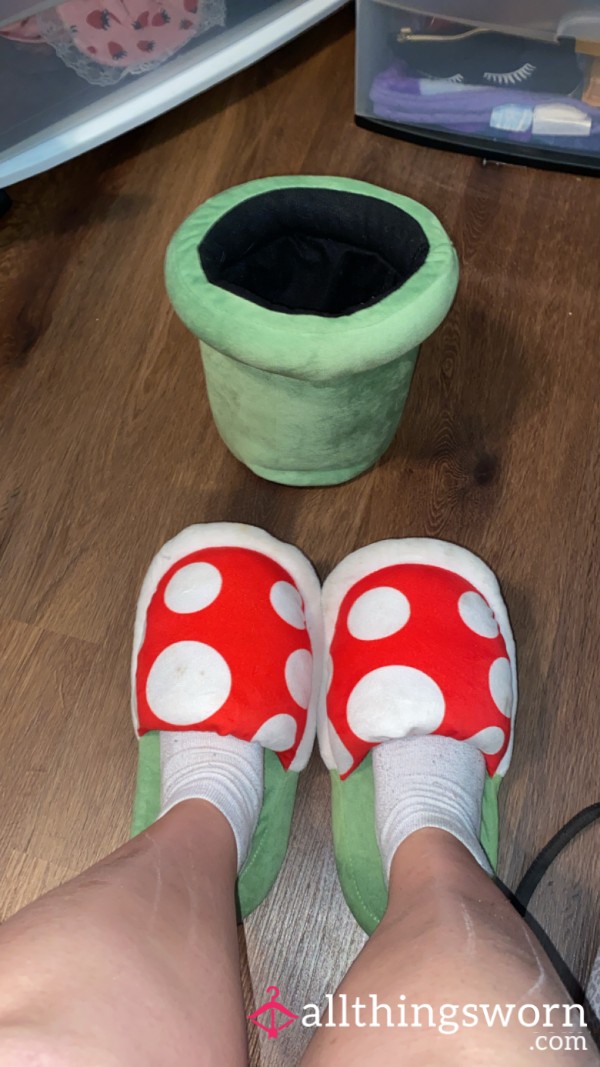 Mario Mushroom Slippers