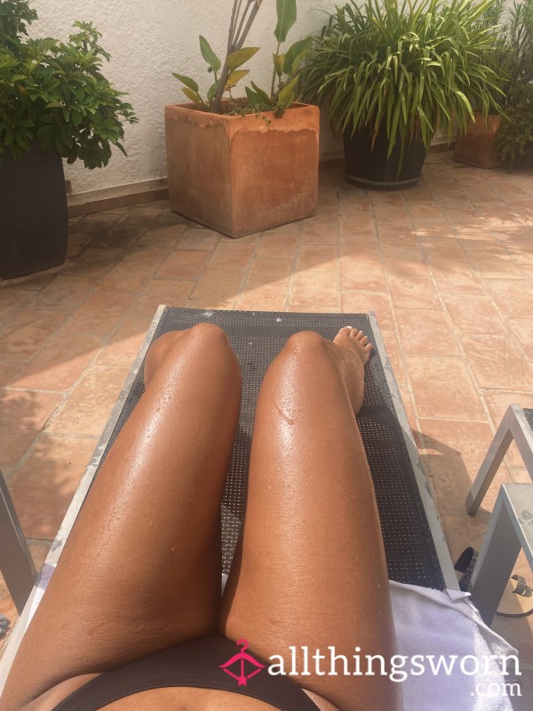 Marked By Me — Black Bikini Thong For Tribute