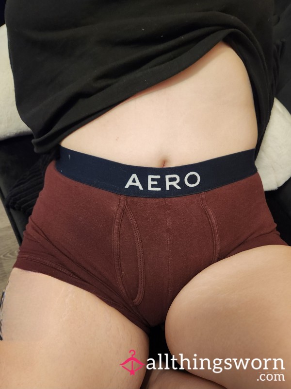 Maroon Aeropostale Mens Boxer Briefs