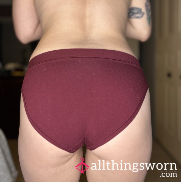 Maroon Bikini Panty