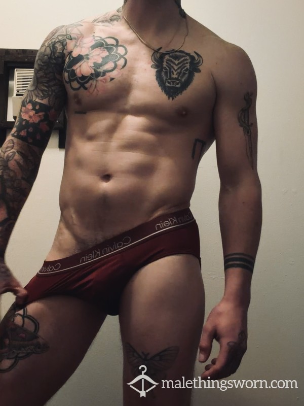 Maroon CK Underwear