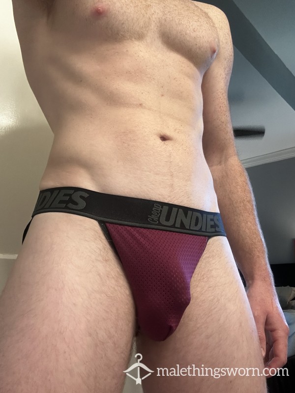 Maroon Gym Jock