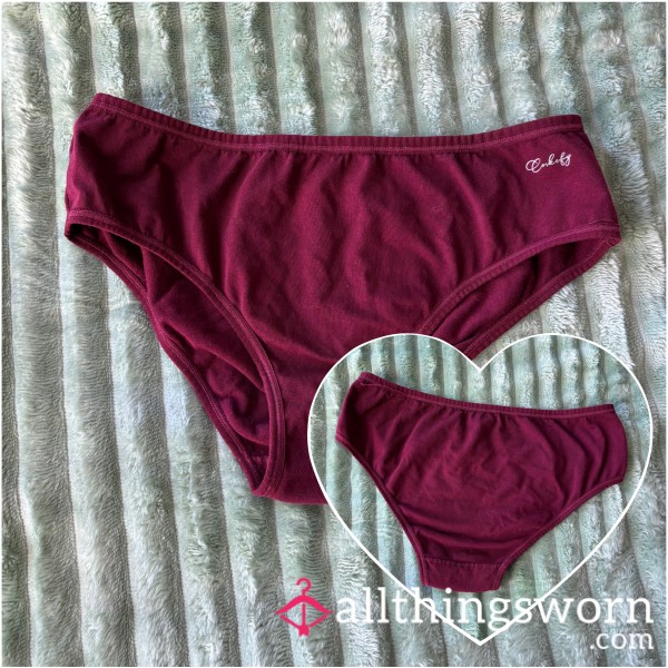 Maroon Panties (medium)