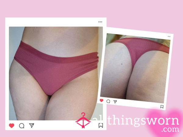 Maroon Thong