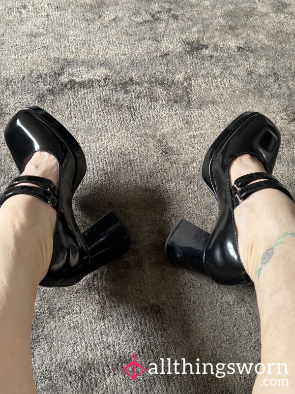 👠Mary Jane’s Heeled Shoe