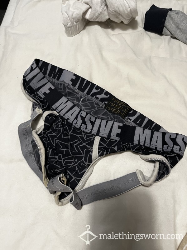 Ma**ive Jockstrap - Well-used