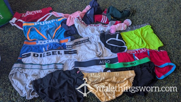 Ma**ive Lot Of Undies And Socks Mostly Size L