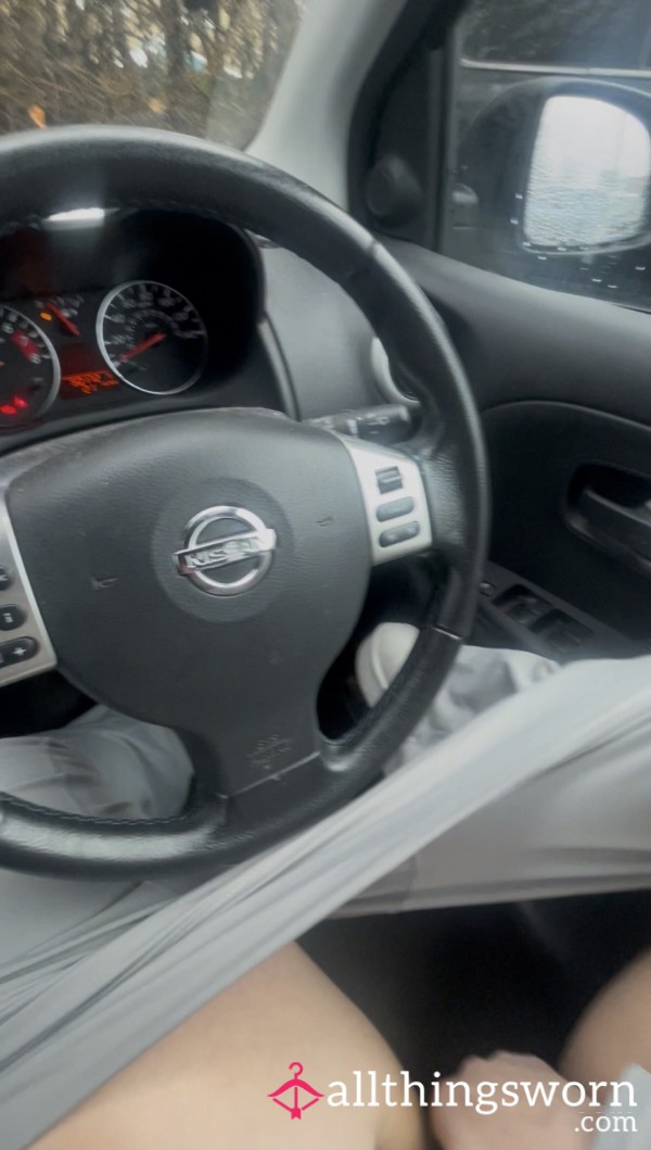 Masturbation In Public Hosp*tal Car Park 🅿️ I Nearly Got CAUGHT! 👀 — Moaning And C*mming While Someone Was Behind Me 😜 🐱 💦