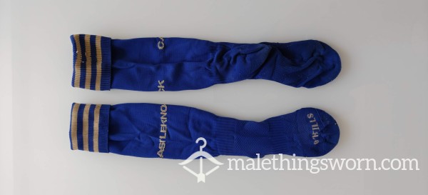 Match-Worn Gaelic Football Socks – Thick, Muddy & Heavily Scented