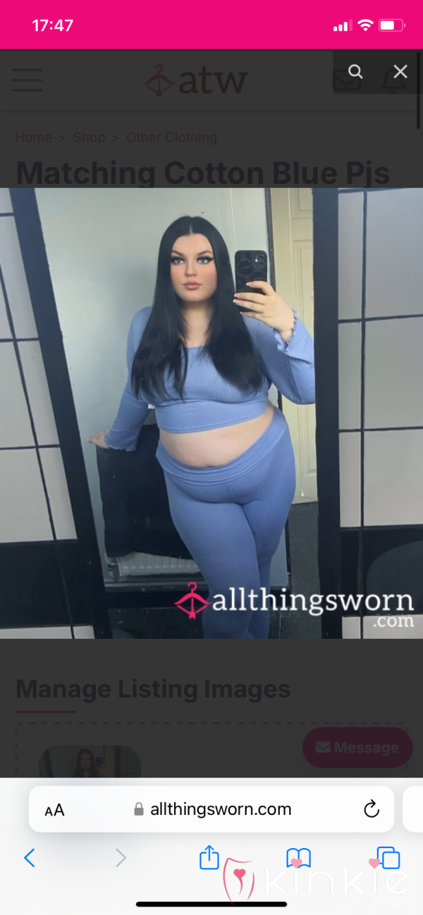 Matching Blue Pjs
