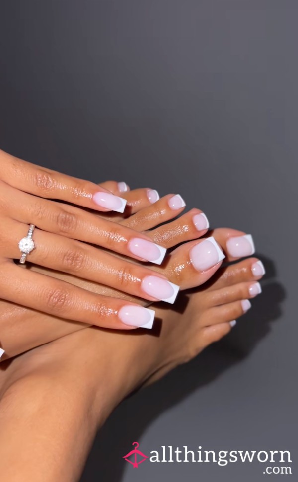 Matching Hands & Feet Always Who Wants To Pay & Choose For My Next Set 😈
