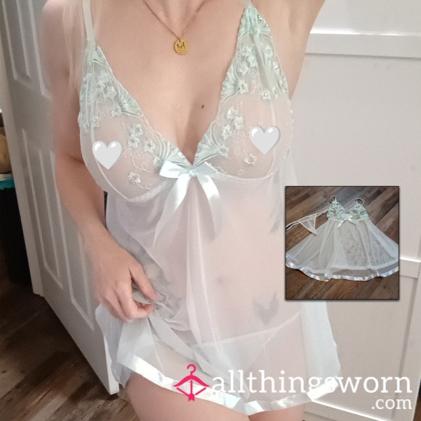 🤍 MATCHING PANTIES & NIGHTIE 🤍