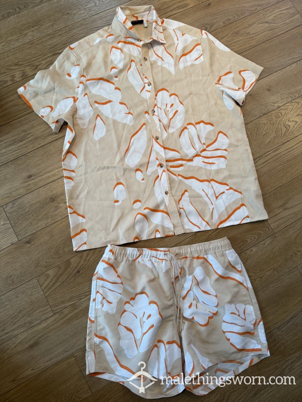 Matching Summer Shirt & Shorts Set ☀️