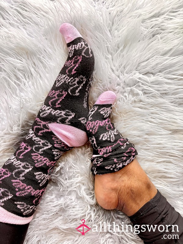 Mattel Barbie Womens Crew Socks