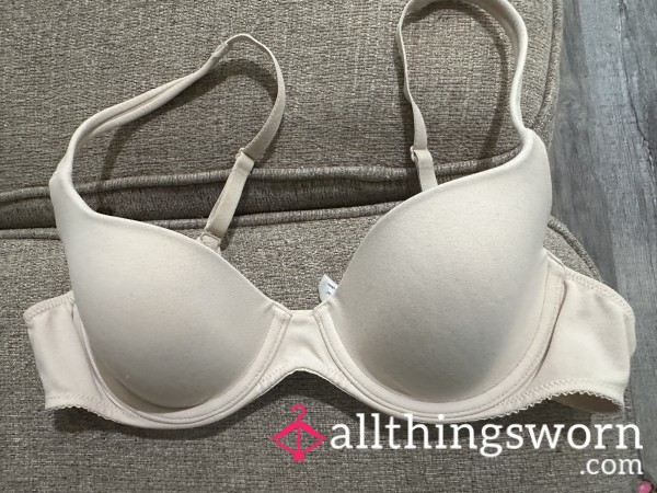 Mature Womans Victorias Secret Worn Bra
