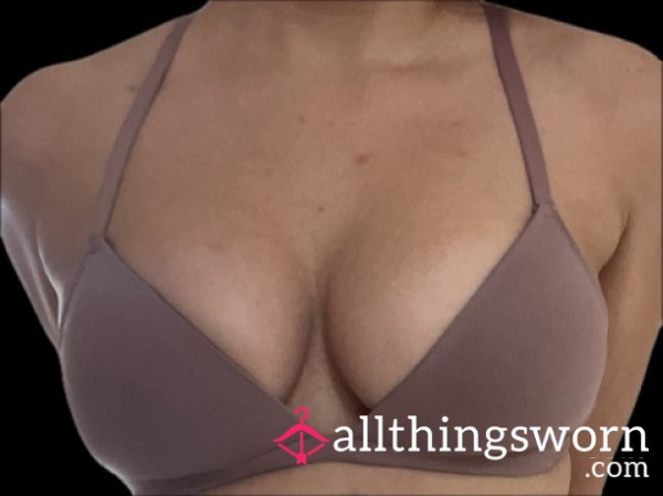 Mauve Pink Bra (available For Custom Wear)