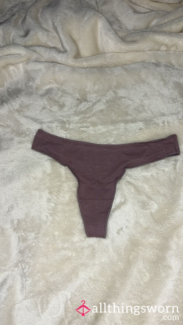 Mauve Purple Thong