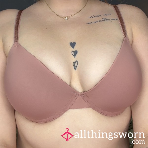 Mauve Unpadded T-Shirt Bra